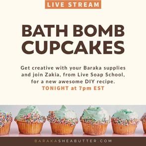 Bath Bomb Cupcakes
