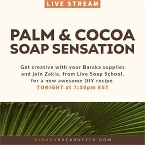 Palm & Cocoa Butter Soap Sensation