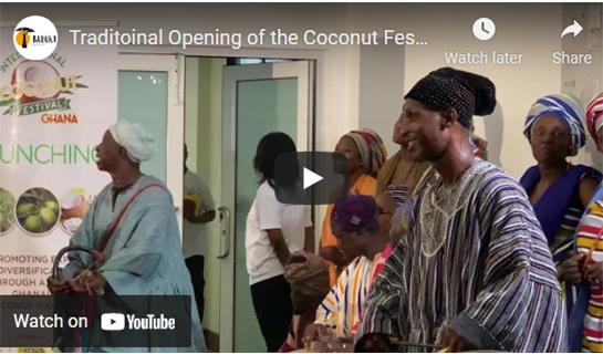 Traditional Opening of the Coconut Festival