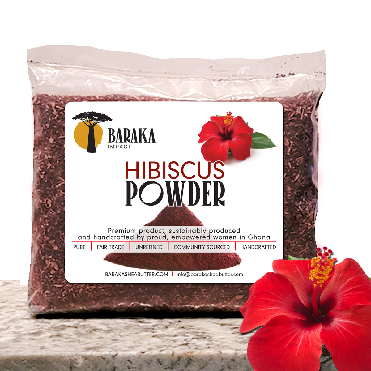 PRE ORDER | Dried Hibiscus Powder